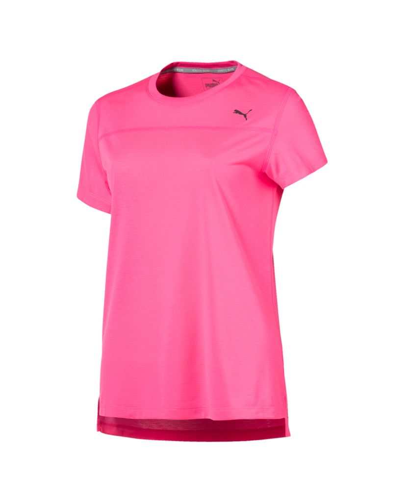 PUMA - Áo thun nữ tay ngắn màu hồng