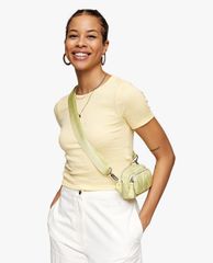TOPSHOP - Áo thun nữ ngắn tay phom ôm Everyday