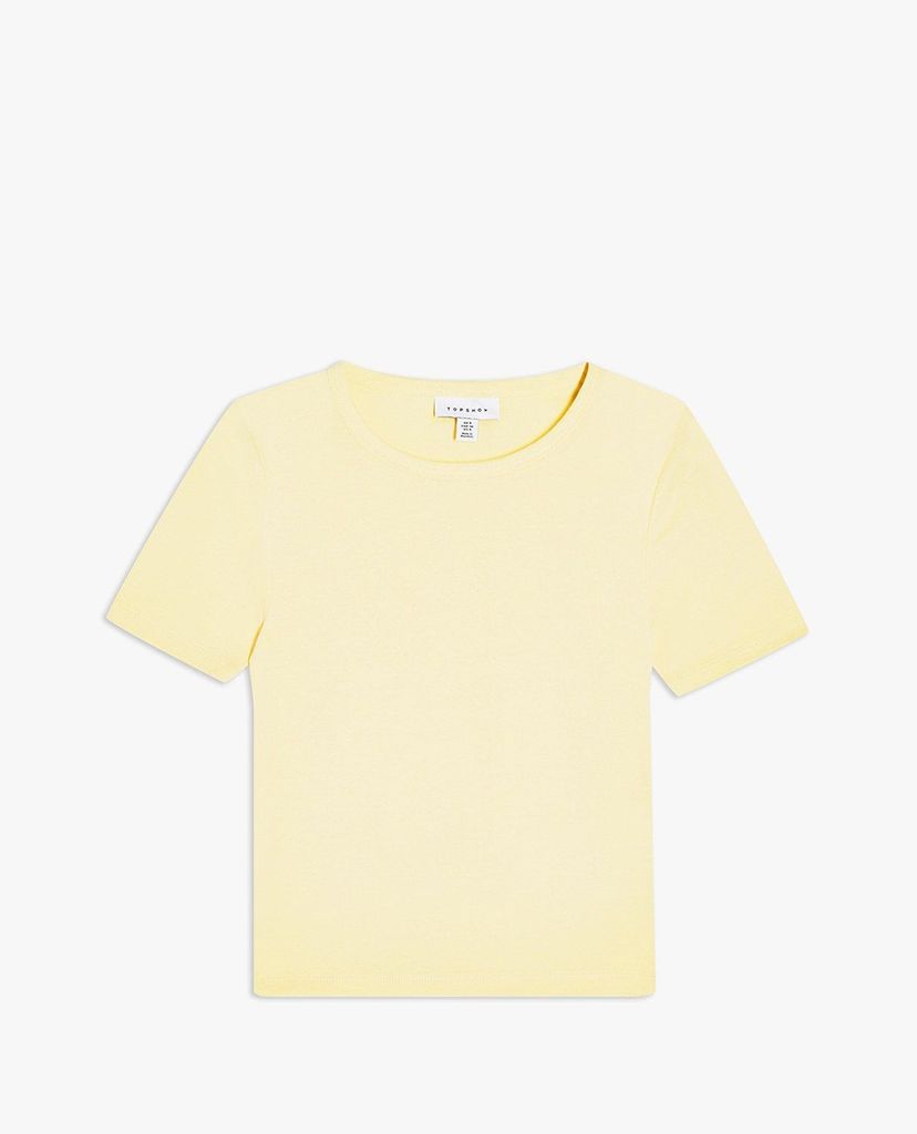TOPSHOP - Áo thun nữ ngắn tay phom ôm Everyday