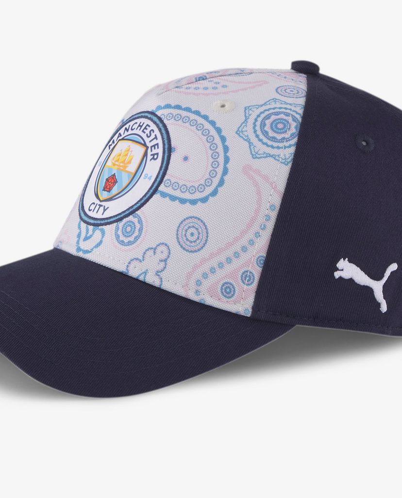 PUMA - Nón lưỡi trai thể thao Manchester City FC Football Fan