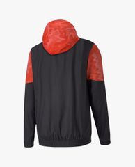 PUMA - Áo khoác thể thao nam phối mũ Running Graphic Hooded
