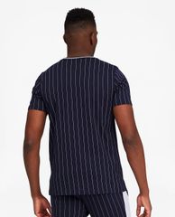 PUMA - Áo thun thể thao nam kẻ sọc Pinstripe