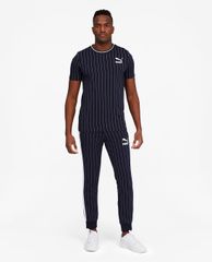 PUMA - Áo thun thể thao nam kẻ sọc Pinstripe
