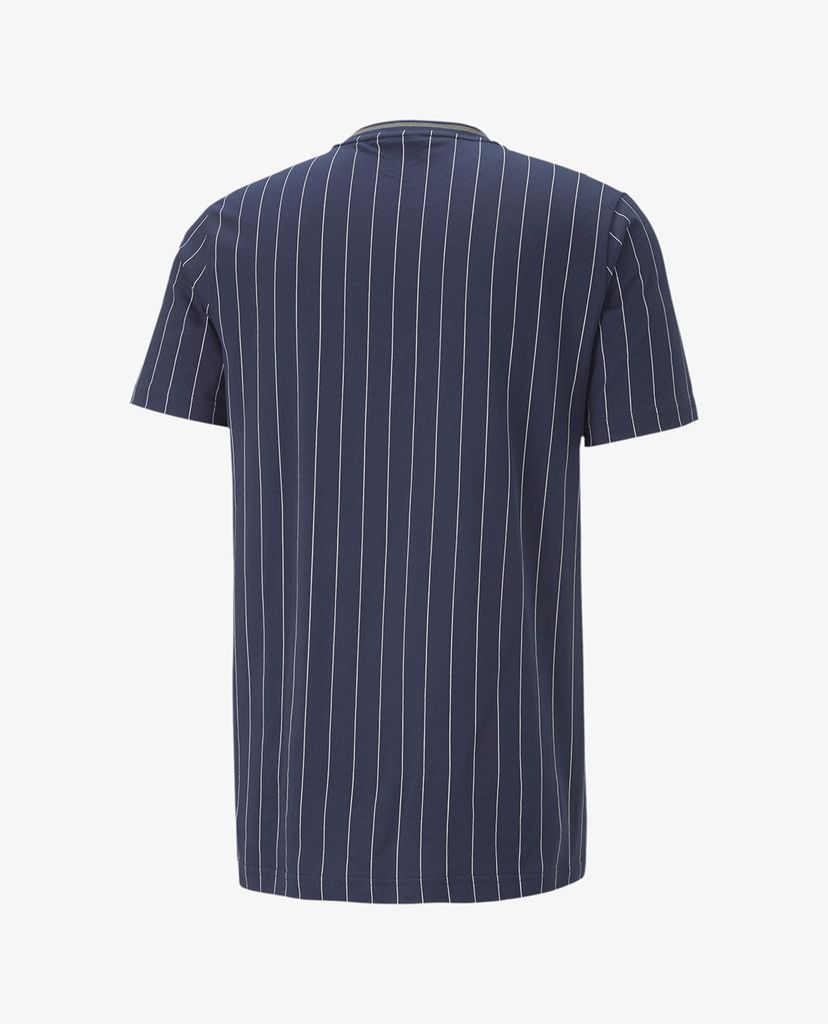 PUMA - Áo thun thể thao nam kẻ sọc Pinstripe