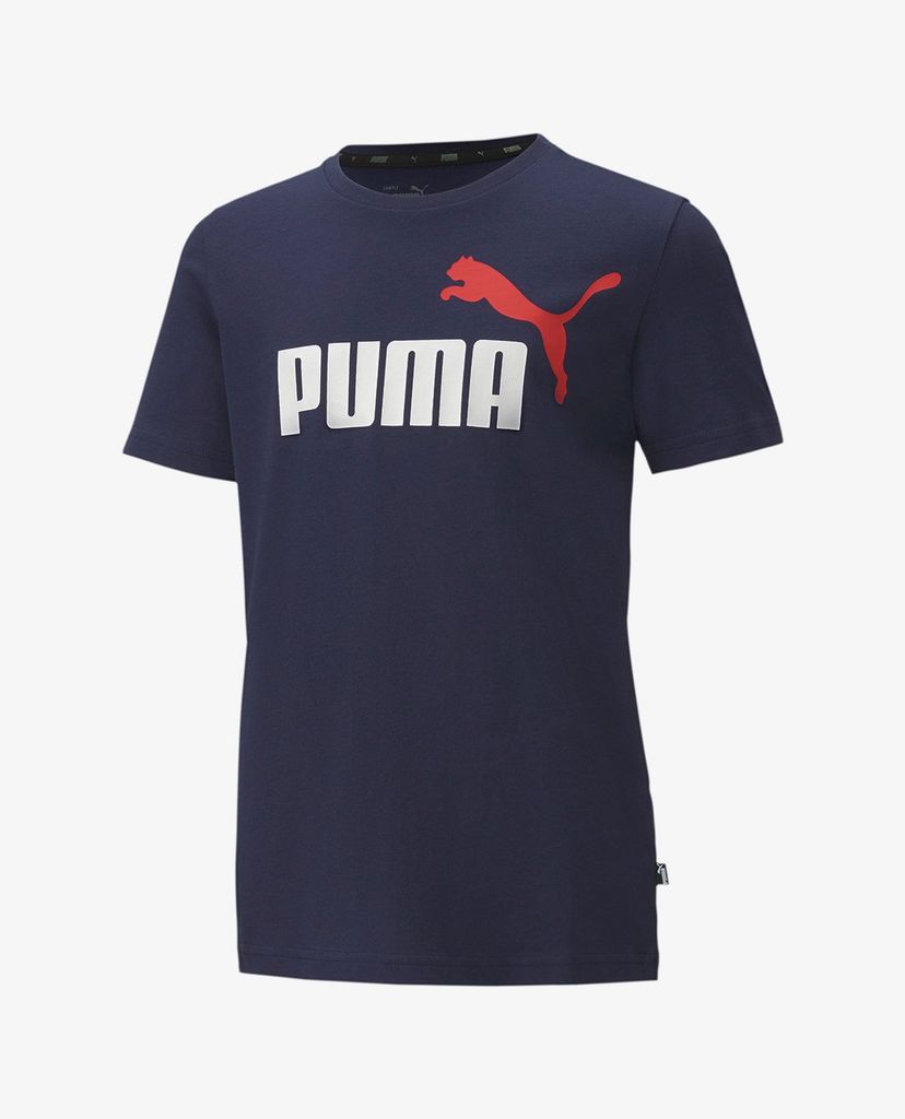 PUMA - Áo thun thể thao bé trai Train Essentials Logo