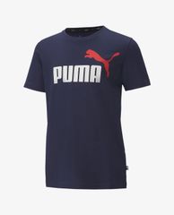 PUMA - Áo thun thể thao bé trai Train Essentials Logo
