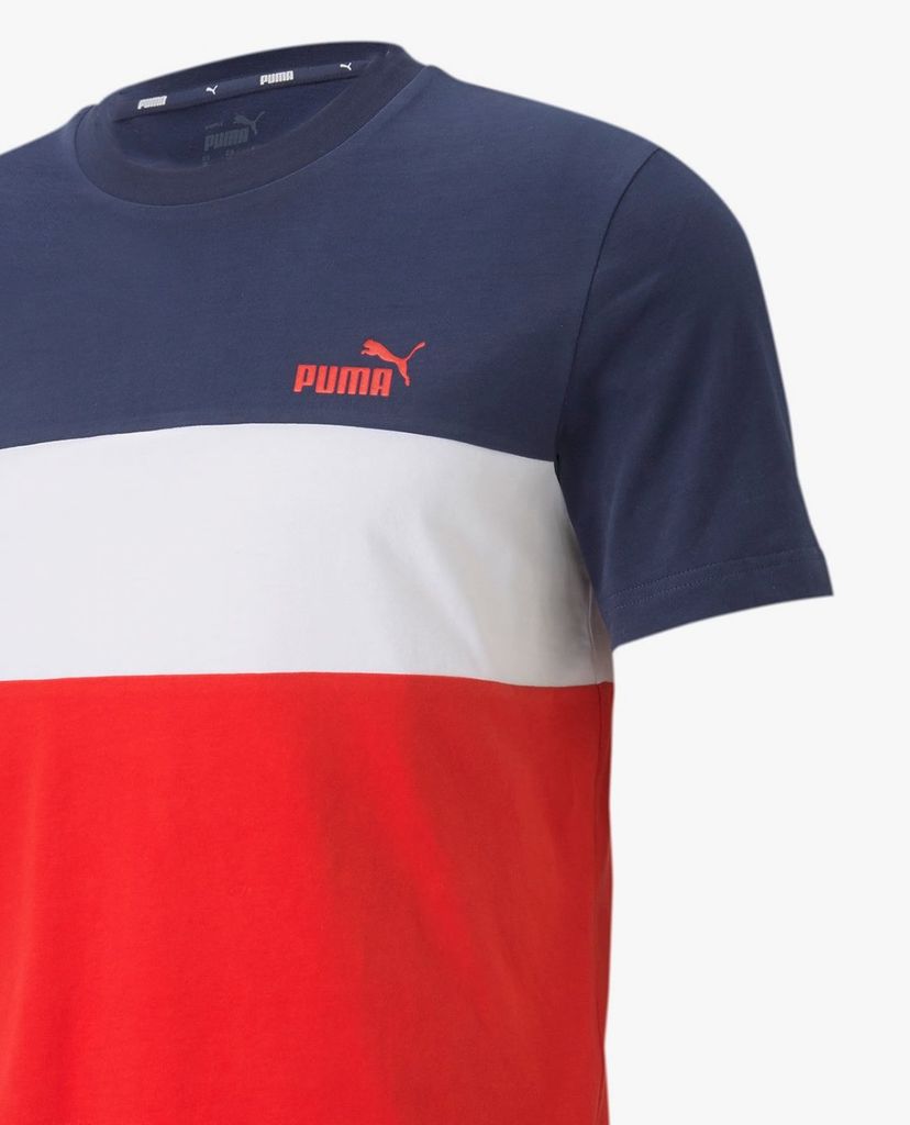 PUMA - Áo thun thể thao nam cổ tròn tay ngắn Sportstyle