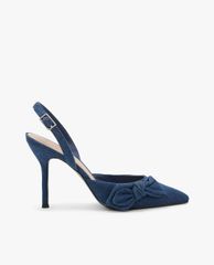 CHARLES & KEITH - Giày cao gót mũi nhọn Bow Detail Slingback