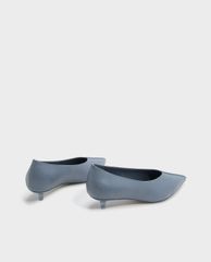 CHARLES & KEITH - Giày cao gót mũi nhọn Mesh Pointed Toe Kitten