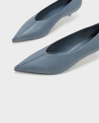 CHARLES & KEITH - Giày cao gót mũi nhọn Mesh Pointed Toe Kitten