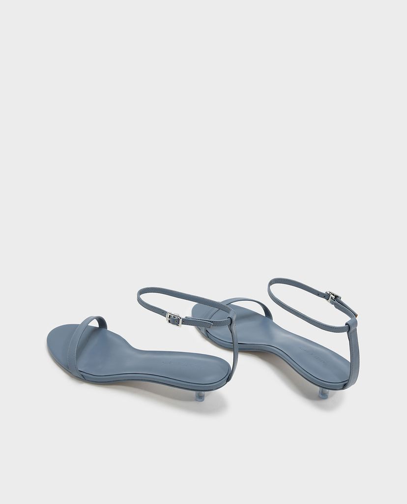 CHARLES & KEITH - Giày cao gót quai ngang bản mảnh hiện đại