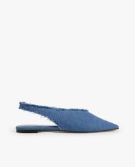 CHARLES & KEITH - Giày búp bê nữ Pointed Toe Slingback Ballerinas