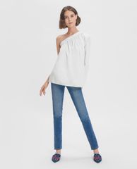 CHARLES & KEITH - Giày đế bệt nữ mũi nhọn Floral Embroidered