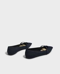 CHARLES & KEITH - Giày đế bệt nữ mũi nhọn Pointed Toe Mary Janes