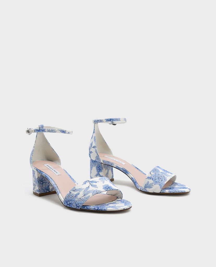 CHARLES & KEITH - Giày cao gót quai ngang Ankle Strap
