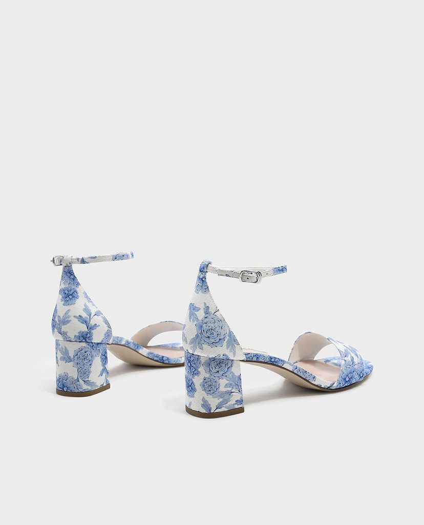 CHARLES & KEITH - Giày cao gót quai ngang Ankle Strap