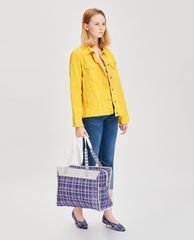 CHARLES & KEITH - Túi đeo vai chữ nhật Mesh Tote