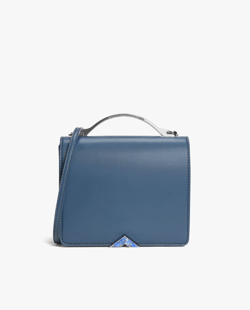 CHARLES & KEITH - Túi xách tay nữ Metal Accent Front Flap