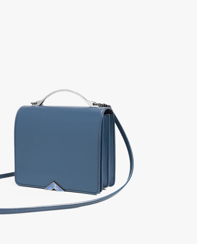 CHARLES & KEITH - Túi xách tay nữ Metal Accent Front Flap
