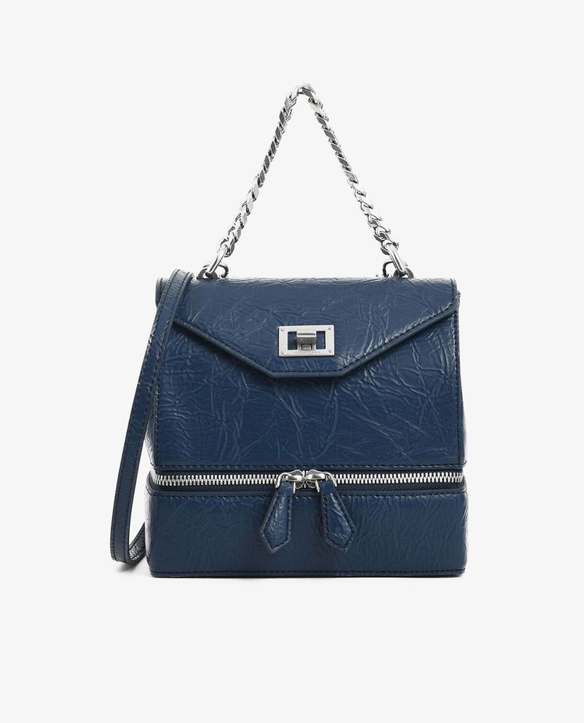 CHARLES & KEITH - Túi xách tay Wrinkled Effect Two Way Zip Chain