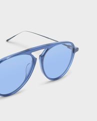 CHARLES & KEITH - Kính mát nữ Acetate Frame Aviator