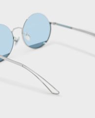 CHARLES & KEITH - Kính mát nữ thời trang Round Half Frame