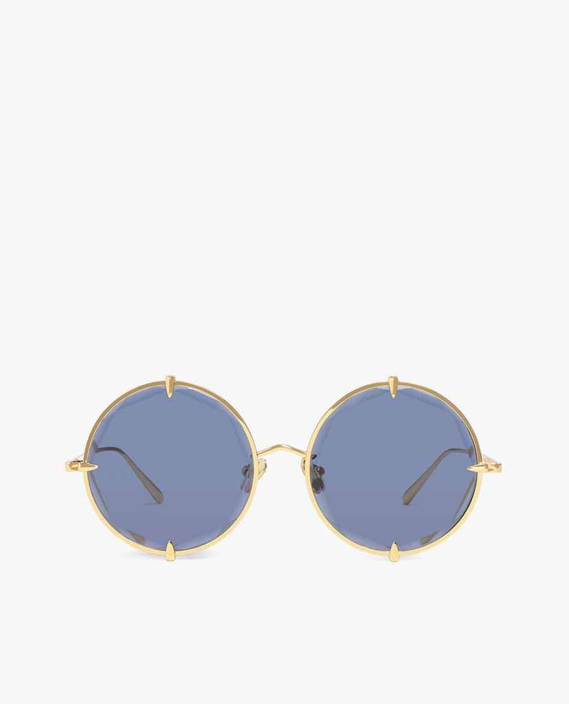 CHARLES & KEITH - Kính mát nữ gọng tròn Round Wire Frame Skinny