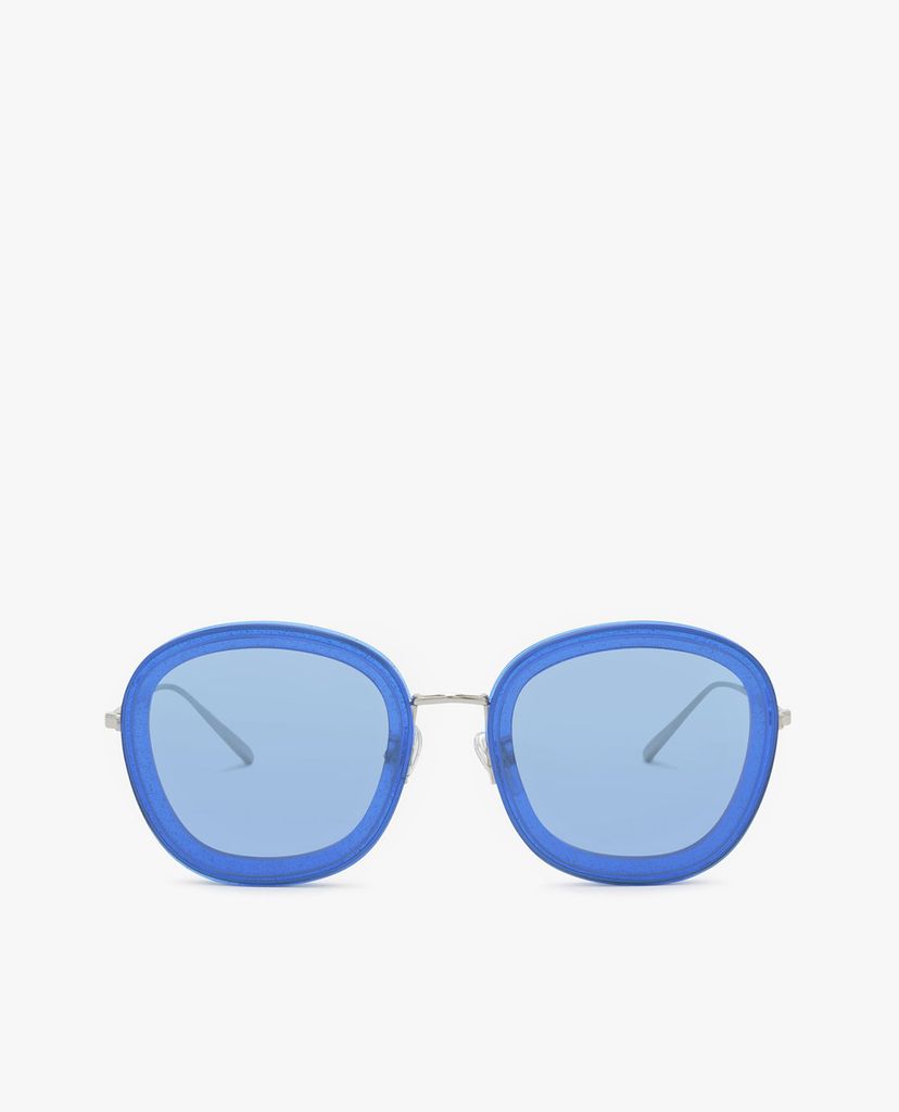 CHARLES & KEITH - Kính mát nữ gọng tròn Acetate Frame