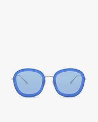CHARLES & KEITH - Kính mát nữ gọng tròn Acetate Frame