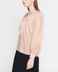 GIGI - Áo kiểu nữ cổ V tay dài Casual