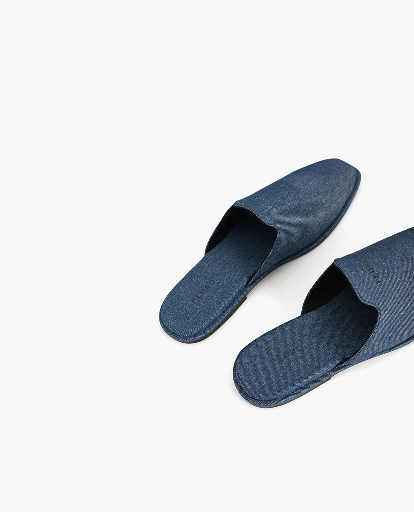 PEDRO - Giày mules nam mũi vuông Slip On Leather