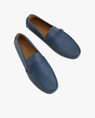PEDRO - Giày lười nam mũi tròn Leather Moccasins