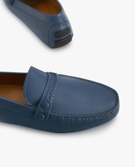 PEDRO - Giày lười nam mũi tròn Leather Moccasins
