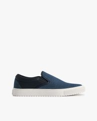 PEDRO - Giày lười nam Denim Slip On