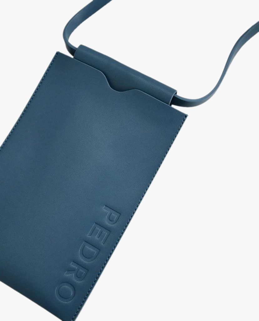 PEDRO - Ví nam chữ nhật phối dây đeo Lanyard
