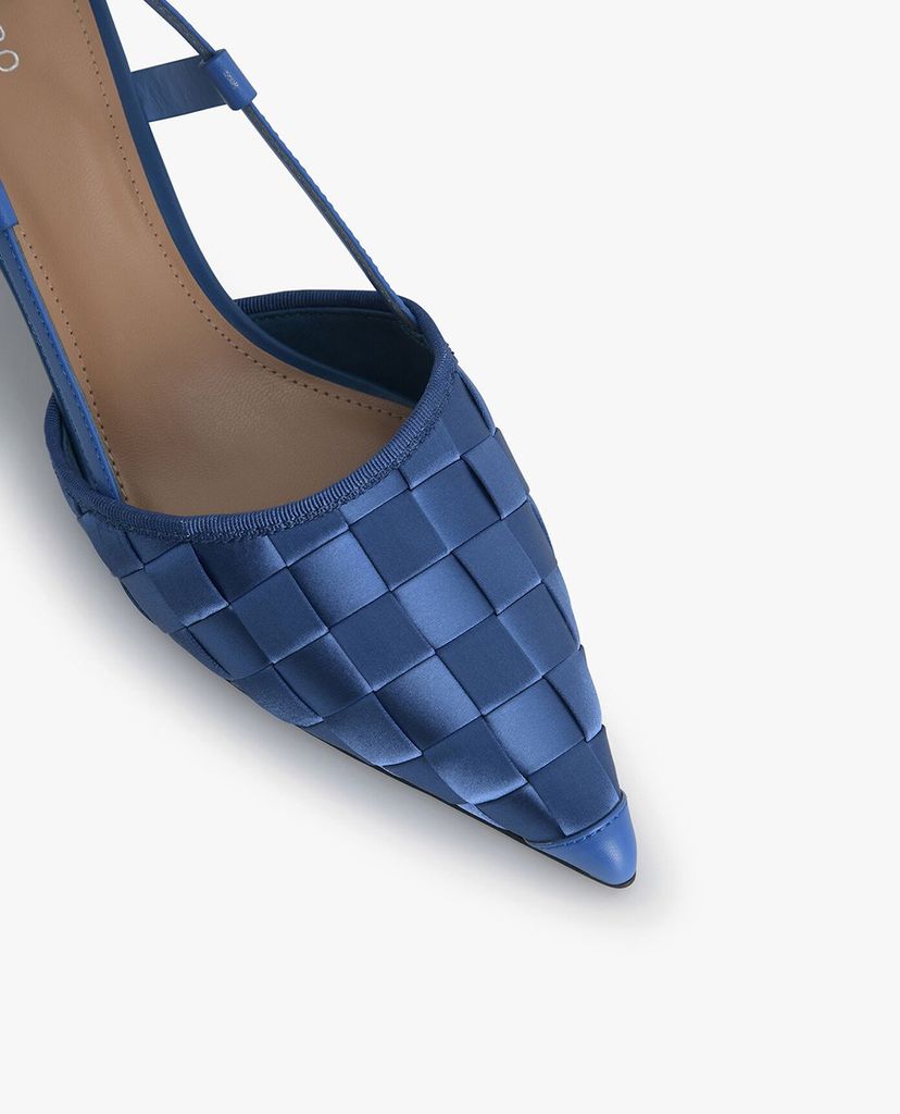 PEDRO - Giày cao gót mũi nhọn Woven Satin