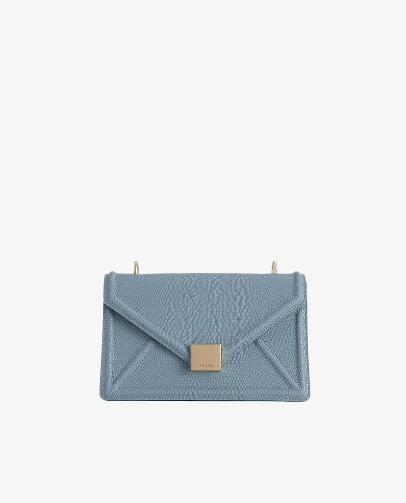 PEDRO - Túi đeo vai phom chữ nhật Lizard Effect Leather Envelope
