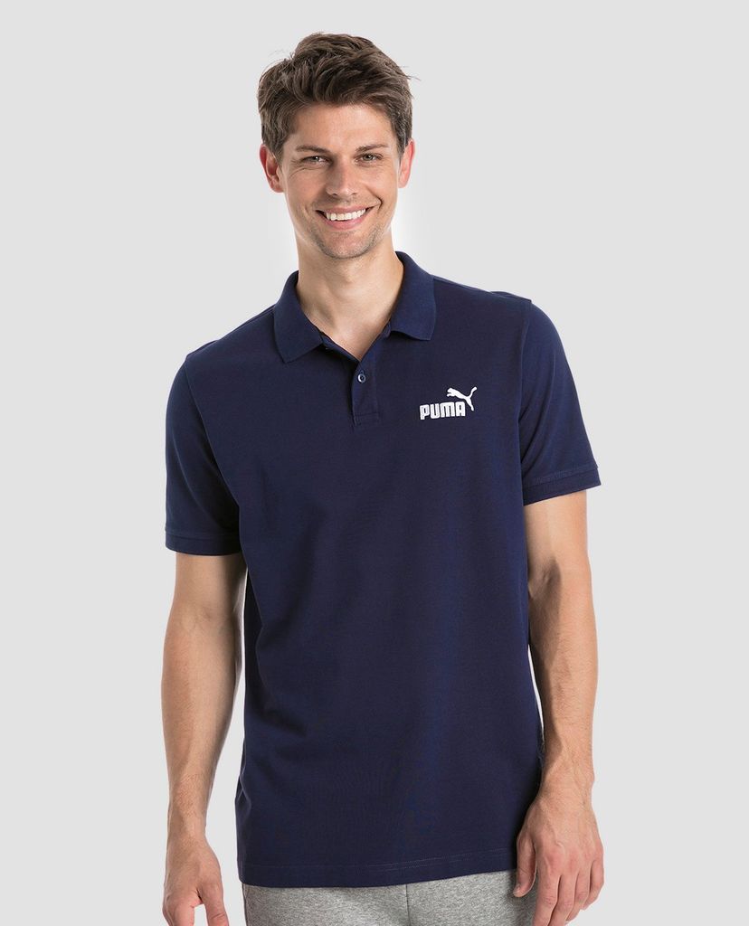 PUMA - Áo polo nam Essentials Pique