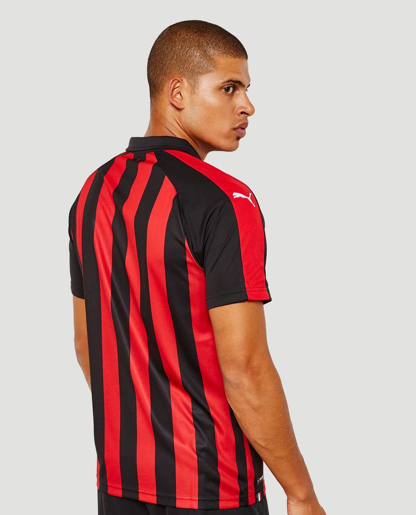 PUMA - Áo thun nam cổ bẻ AC Milan Replica Home Jersey