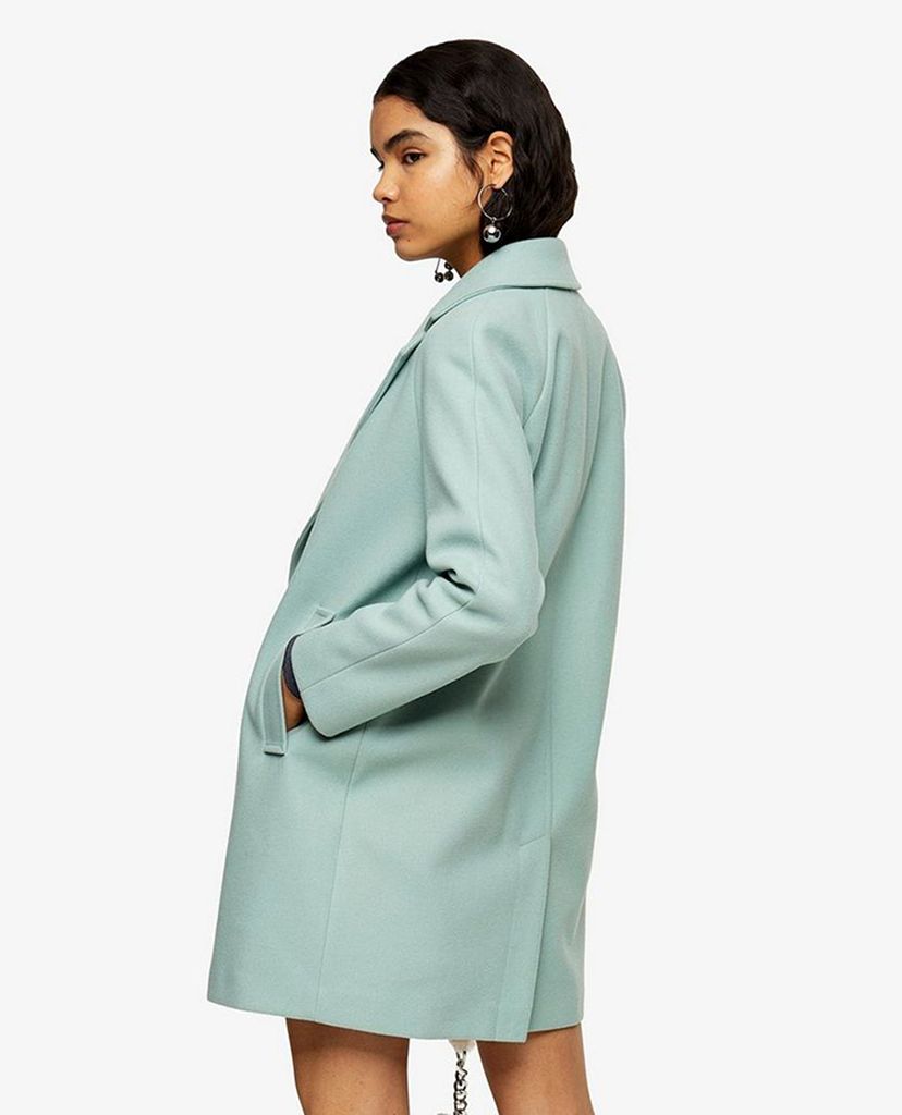 TOPSHOP - Áo blazer nữ tay dài phối nút Sage Raglan
