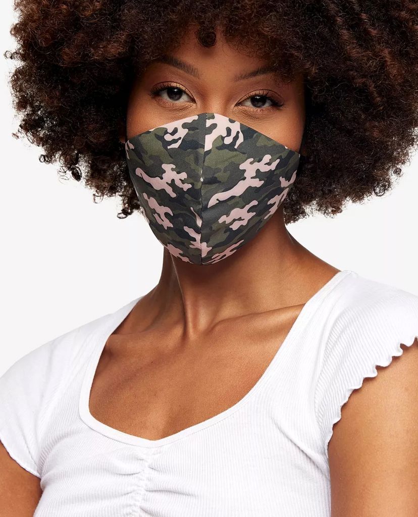 TOPSHOP - Khẩu trang vải thời trang Camouflage Print