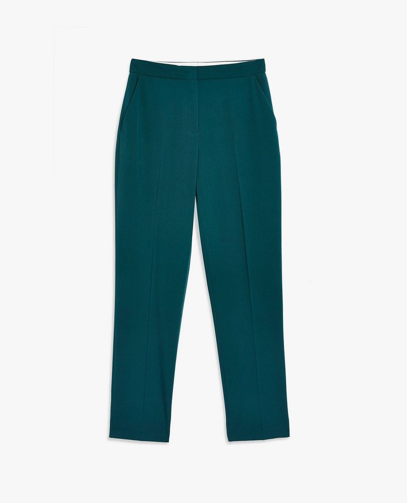 TOPSHOP - Quần tây nữ ống đứng PETITE Green