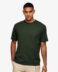 TOPMAN - Áo thun nam cổ tròn ngắn tay Green Oversized