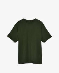 TOPMAN - Áo thun nam cổ tròn ngắn tay Green Oversized