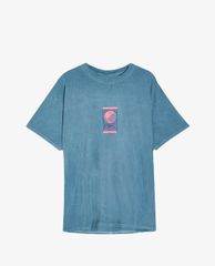 TOPMAN - Áo thun nam cổ tròn ngắn tay phối họa tiết trẻ trung