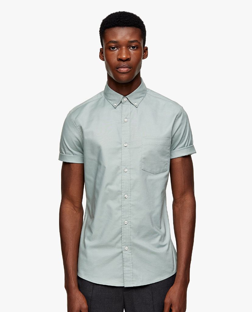 TOPMAN - Áo sơ mi tay ngắn thời trang