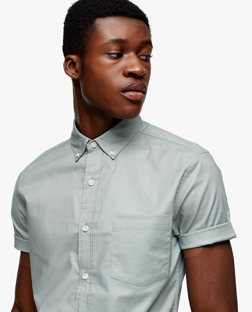TOPMAN - Áo sơ mi tay ngắn thời trang