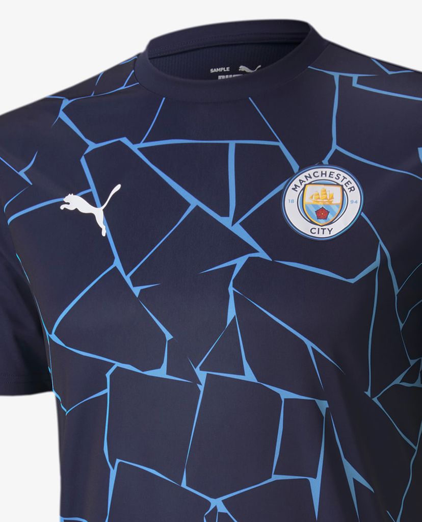 PUMA - Áo thun thể thao nam ngắn tay Man City Stadium