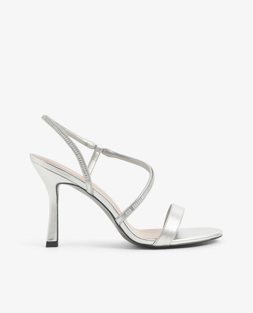 CHARLES & KEITH - Giày cao gót quai ngang Asymmetric Strap