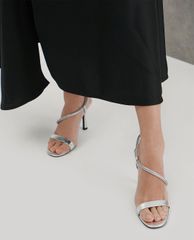 CHARLES & KEITH - Giày cao gót quai ngang Asymmetric Strap